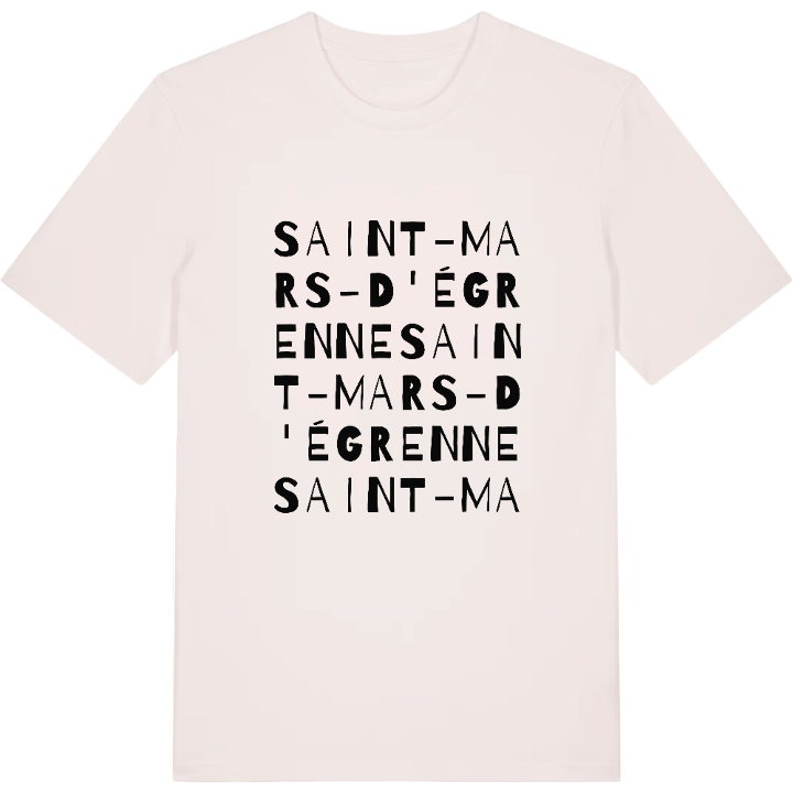 Saint-Mars-d'Égrenne wordplay t-shirt – t-shirt from PinShirt