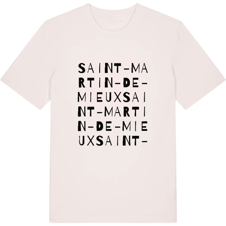 Saint-Martin-de-Mieux wordplay t-shirt – t-shirt from PinShirt