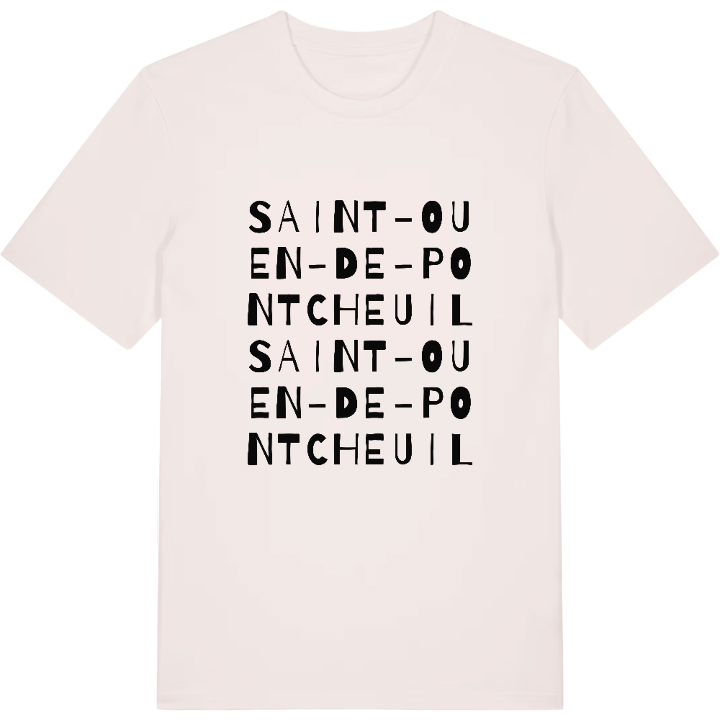 Saint-Ouen-de-Pontcheuil wordplay t-shirt – t-shirt from PinShirt