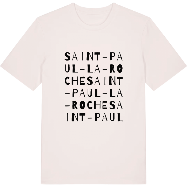 Saint-Paul-la-Roche wordplay t-shirt – t-shirt from PinShirt