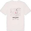 Saint-Vincent karta t-shirt