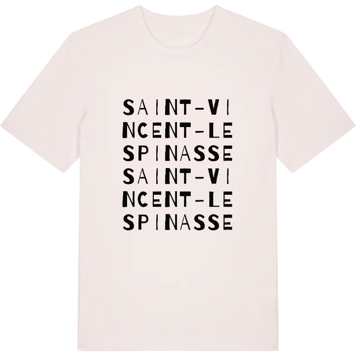 Saint-Vincent-Lespinasse wordplay t-shirt – t-shirt from PinShirt