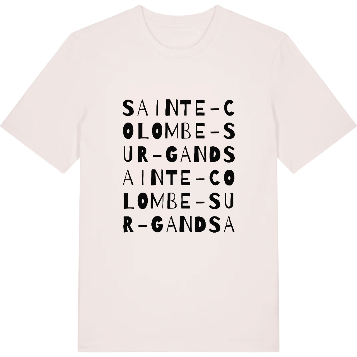 Sainte-Colombe-sur-Gand wordplay t-shirt – t-shirt from PinShirt