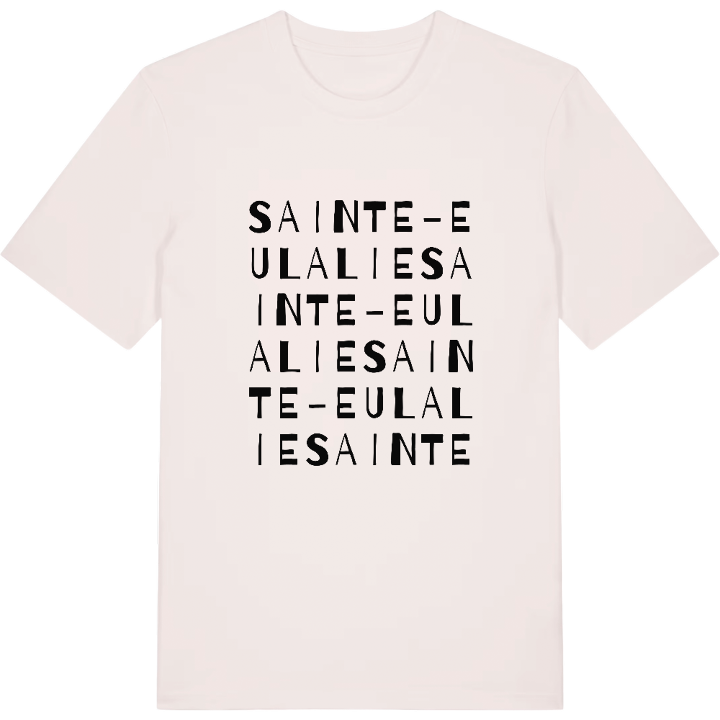 Sainte-Eulalie wordplay t-shirt – t-shirt from PinShirt