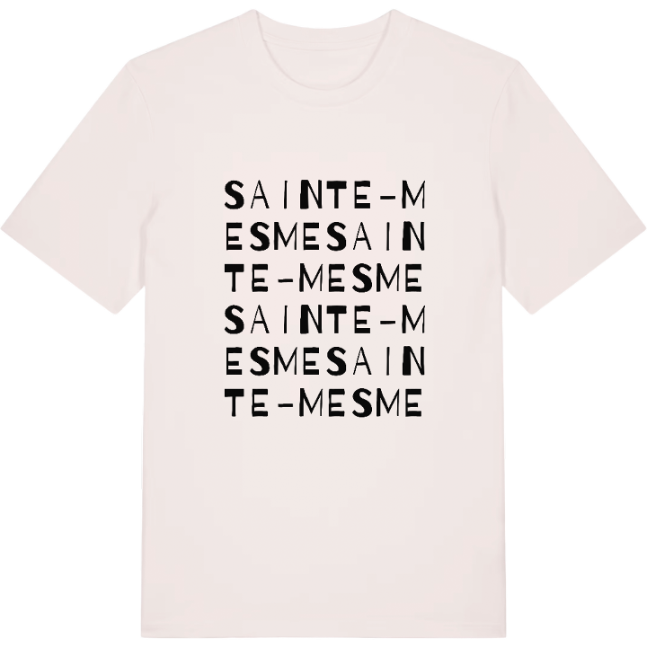 Sainte-Mesme wordplay t-shirt – t-shirt from PinShirt