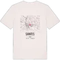 Saintes map t-shirt