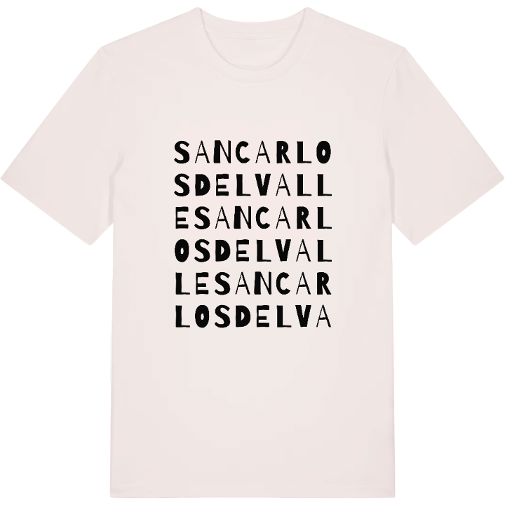 San Carlos del Valle wordplay t-shirt – t-shirt from PinShirt