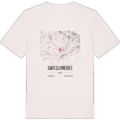 San Clemente karta t-shirt