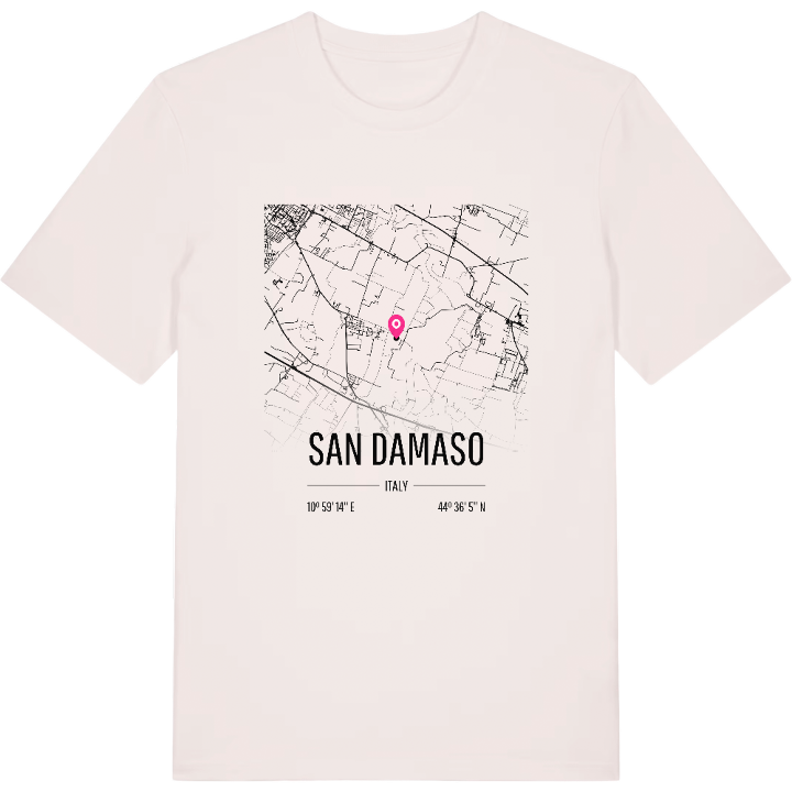 San Damaso map t-shirt – t-shirt from PinShirt