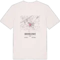 San Donà di Piave map t-shirt