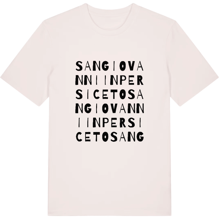 San Giovanni in Persiceto wordplay t-shirt – t-shirt from PinShirt