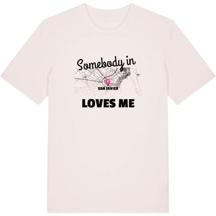 Someone in San Javier loves me t-shirt – t-shirt from PinShirt