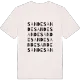 Sande ordlek t-shirt