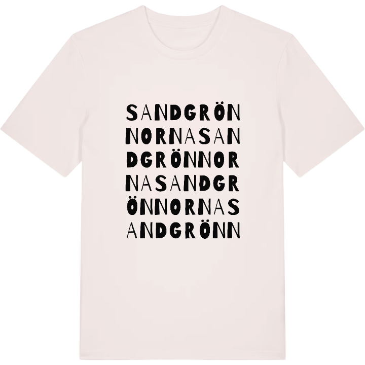 Sandgrönnorna wordplay t-shirt – t-shirt from PinShirt