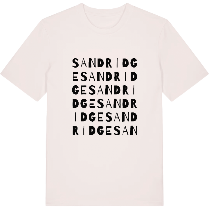 Sandridge wordplay t-shirt – t-shirt from PinShirt