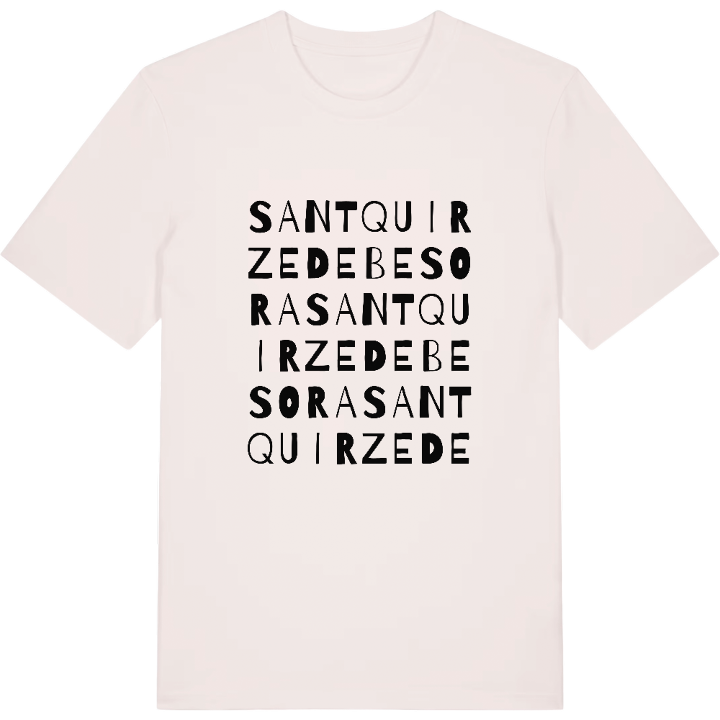 Sant Quirze de Besora wordplay t-shirt – t-shirt from PinShirt