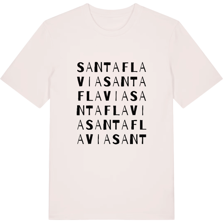 Santa Flavia wordplay t-shirt – t-shirt from PinShirt