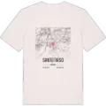 Santo Tirso map t-shirt