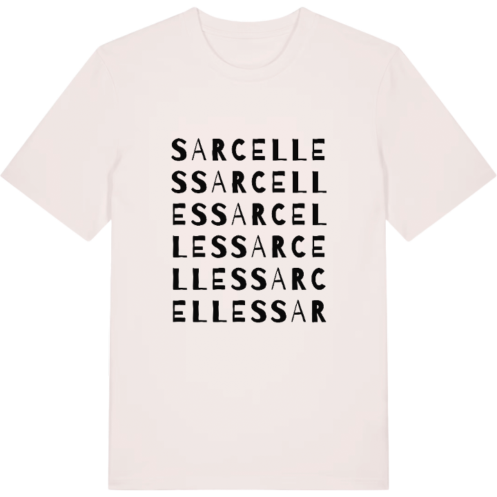 Sarcelles wordplay t-shirt – t-shirt from PinShirt