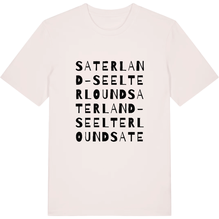 Saterland - Seelterlound wordplay t-shirt – t-shirt from PinShirt