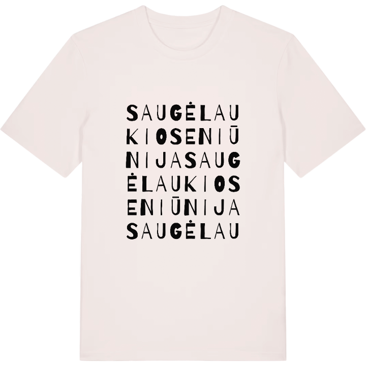Saugėlaukio seniūnija wordplay t-shirt – t-shirt from PinShirt