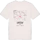 Saussay map t-shirt