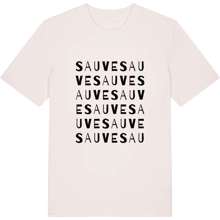 Sauve wordplay t-shirt – t-shirt from PinShirt