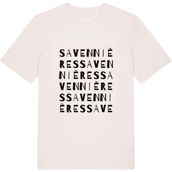 Savennières wordplay t-shirt – t-shirt from PinShirt
