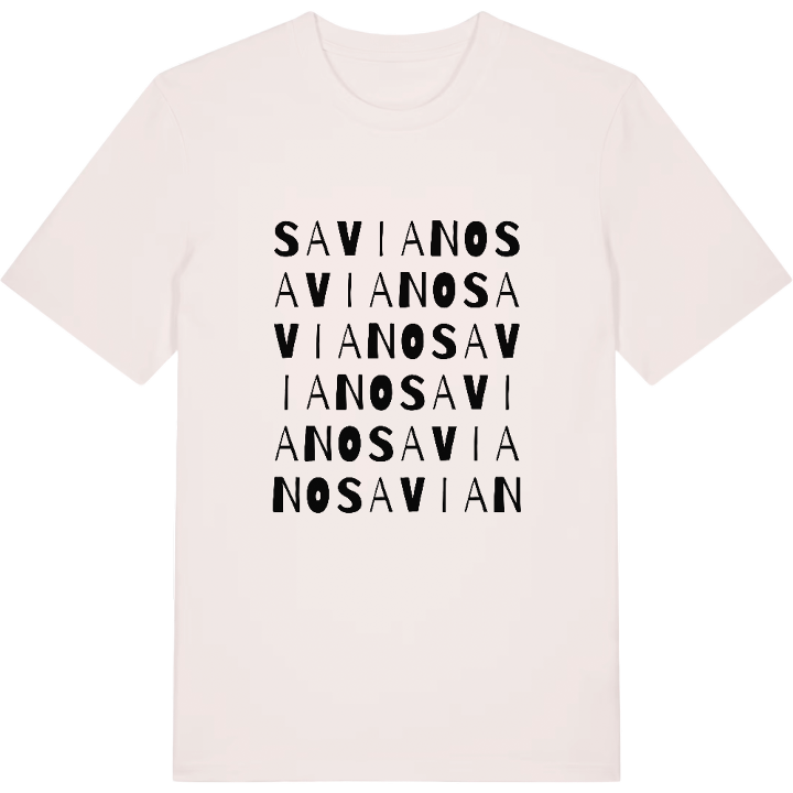 Saviano wordplay t-shirt – t-shirt from PinShirt