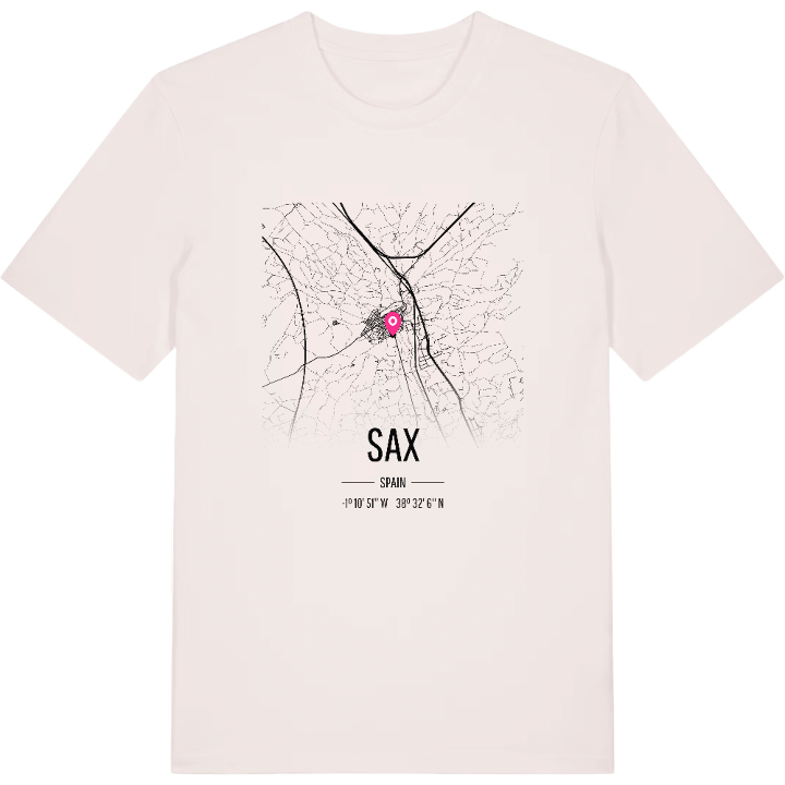 Sax map t-shirt – t-shirt from PinShirt
