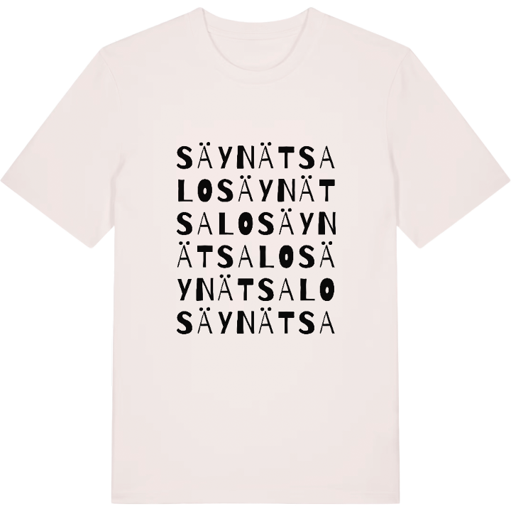 Säynätsalo wordplay t-shirt – t-shirt from PinShirt