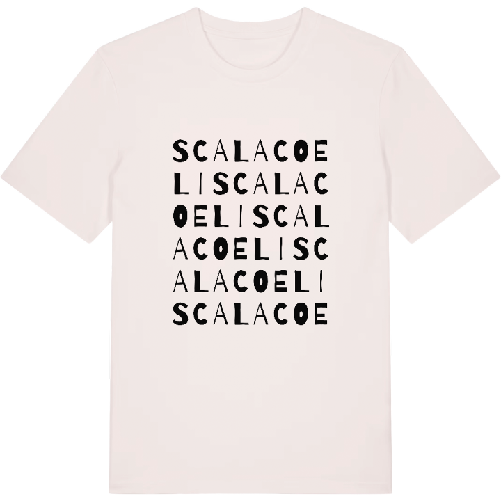 Scala Coeli wordplay t-shirt – t-shirt from PinShirt
