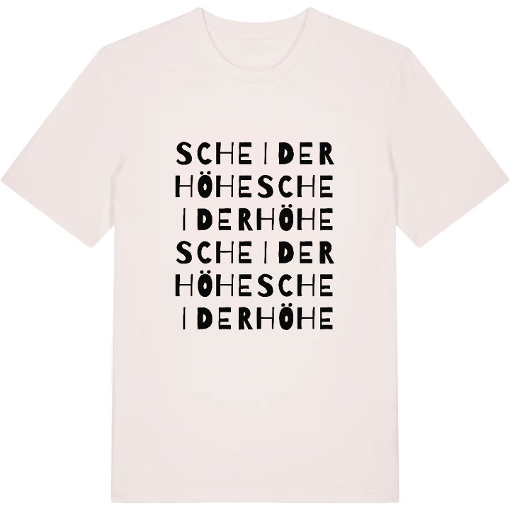 Scheiderhöhe wordplay t-shirt – t-shirt from PinShirt