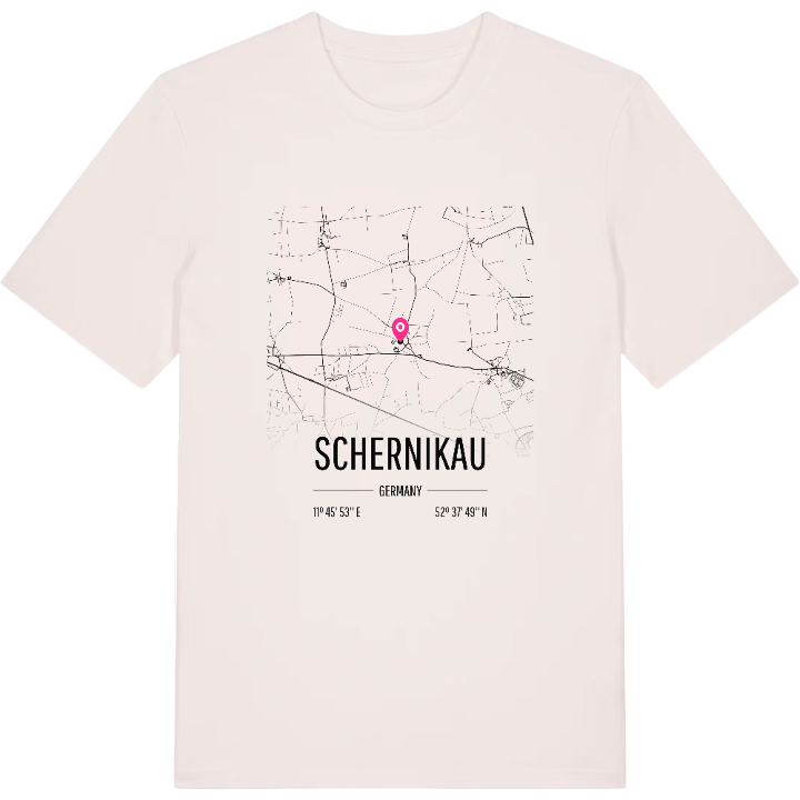 Schernikau map t-shirt – t-shirt from PinShirt