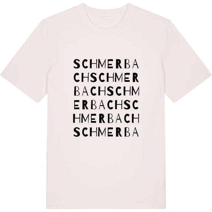 Schmerbach wordplay t-shirt – t-shirt from PinShirt