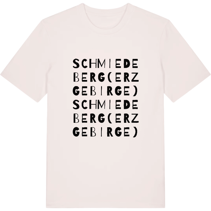 Schmiedeberg (Erzgebirge) wordplay t-shirt – t-shirt from PinShirt