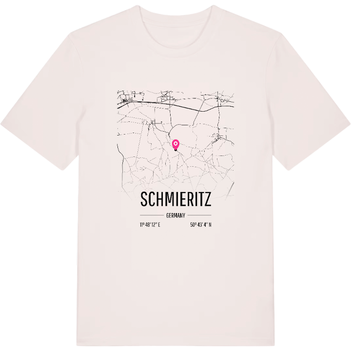 Schmieritz map t-shirt – t-shirt from PinShirt