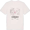 Schwalbach karta t-shirt