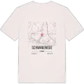 Schwanewede map t-shirt