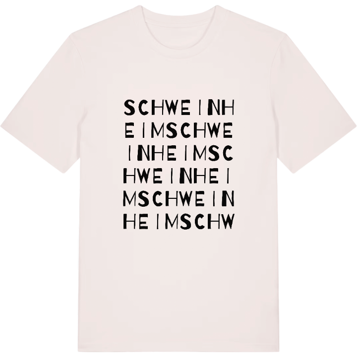 Schweinheim wordplay t-shirt – t-shirt from PinShirt