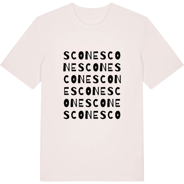 Scone wordplay t-shirt – t-shirt from PinShirt