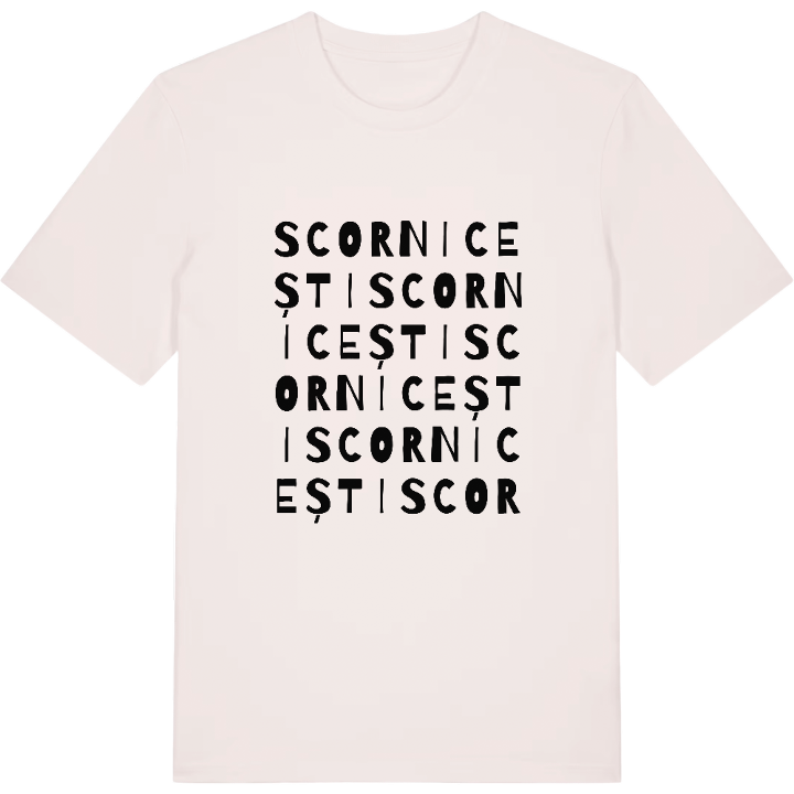 Scornicești wordplay t-shirt – t-shirt from PinShirt