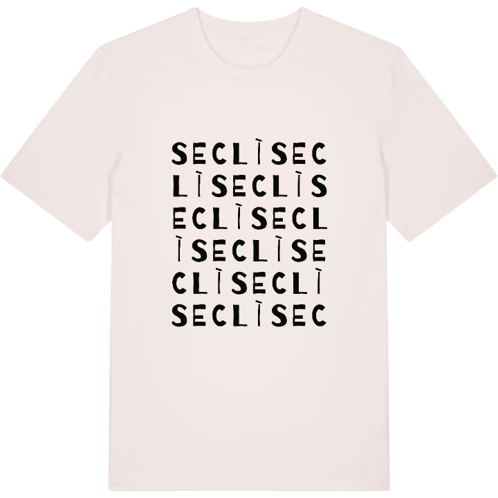 Seclì wordplay t-shirt – t-shirt from PinShirt