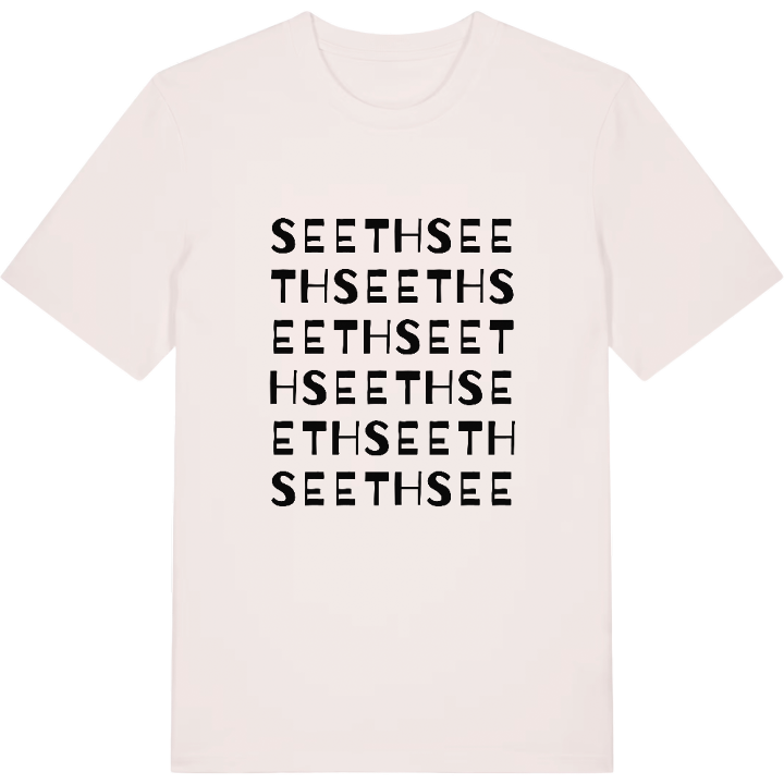 Seeth wordplay t-shirt – t-shirt from PinShirt