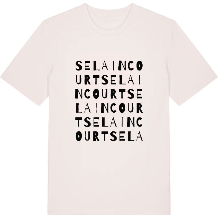 Selaincourt wordplay t-shirt – t-shirt from PinShirt