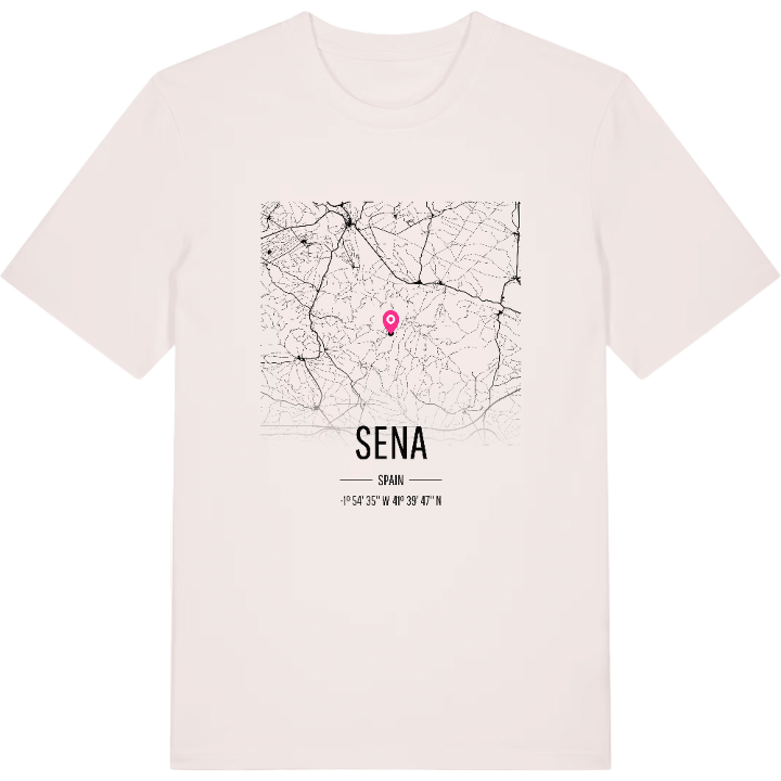 Sena map t-shirt – t-shirt from PinShirt