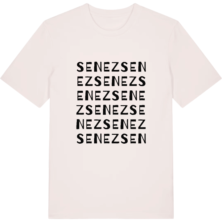 Senez wordplay t-shirt – t-shirt from PinShirt