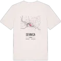Sevnica karta t-shirt