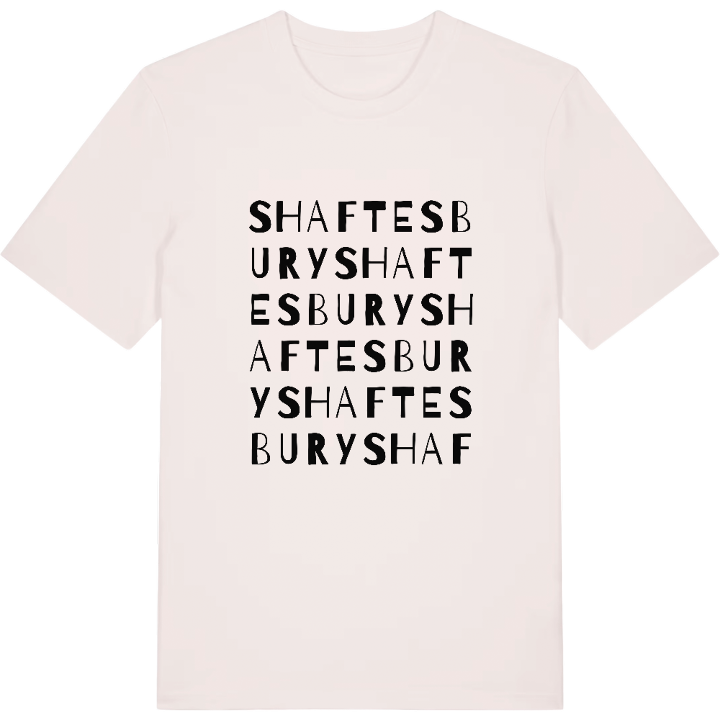 Shaftesbury wordplay t-shirt – t-shirt from PinShirt