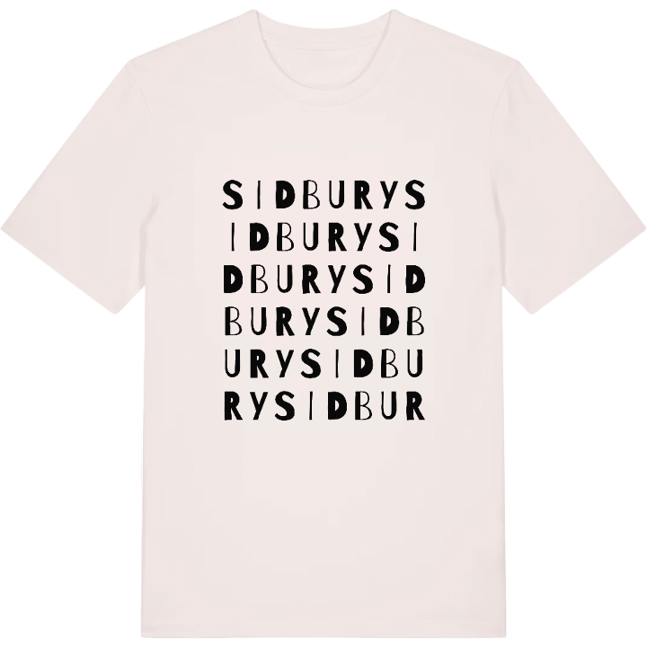 Sidbury wordplay t-shirt – t-shirt from PinShirt